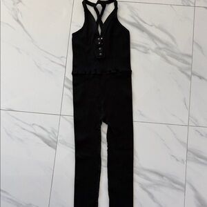 FP Movement by Free People Black Jumpsuit